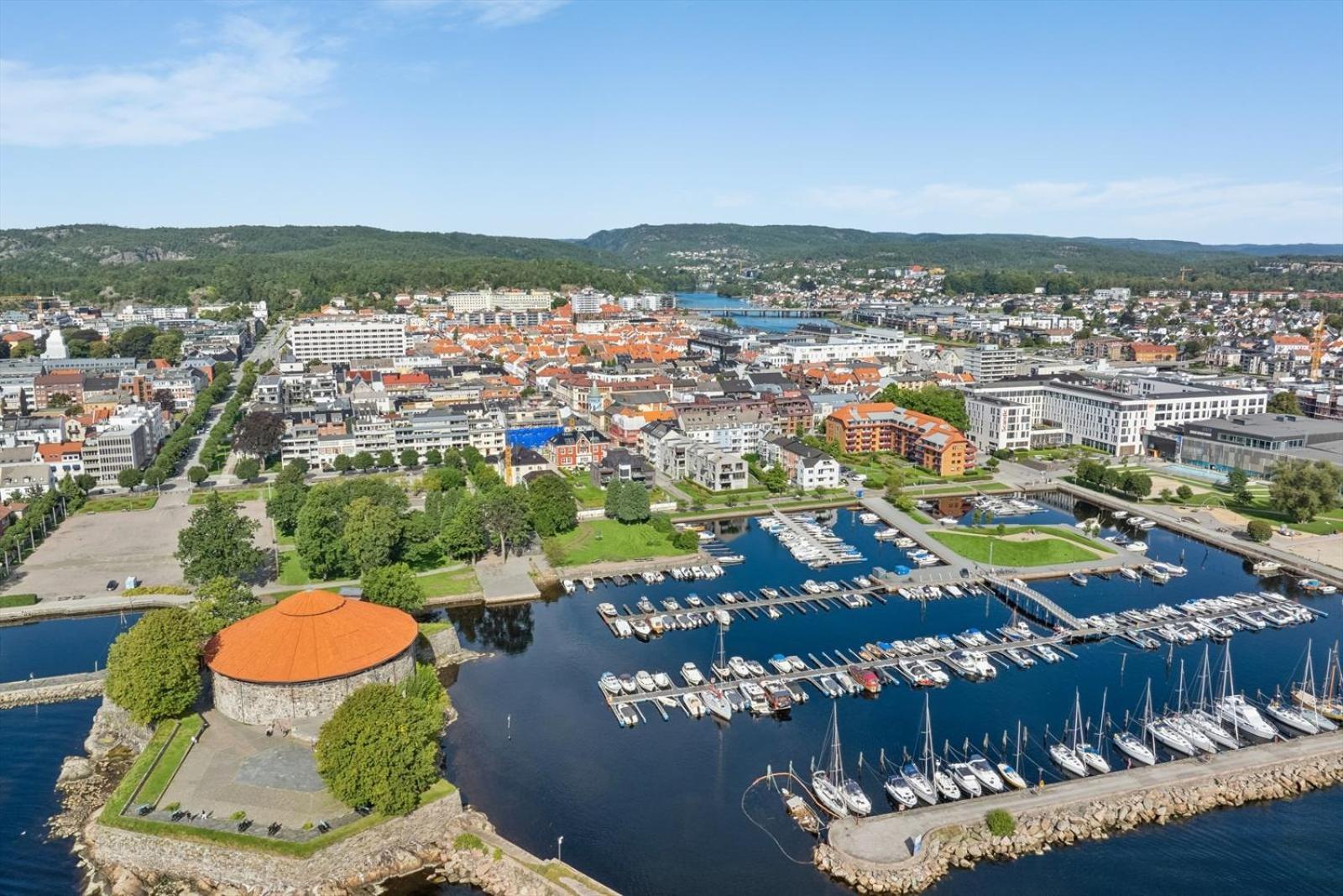 Ferienwohnung Kristiansand, Bystranda 59M2, 2 Soverom, 6 Senger Exterior foto